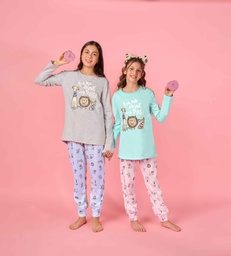 [LEN25951] DESCUENTO 10% LIQUIDACION DE TEMPORADA!  INV. PIJAMA ESTAMPADO "PERRITOS"