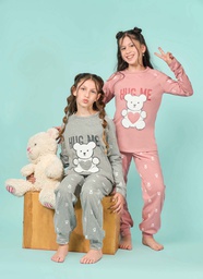 [LEN25955] LIQUIDACION ! - INV. PIJAMA ESTAMPADO &quot;OSITO&quot;