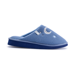 [IKKI21]  I INV. PANTUFLA TEXTURADA CON BORDADO aptas para lavar en lavarropas