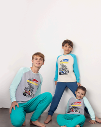 [MAR8038/E] DESCUENTO 15% LIQUIDACION DE TEMPORADA! I INV. PIJAMA NENE DE JERSEY ESTAMPADO