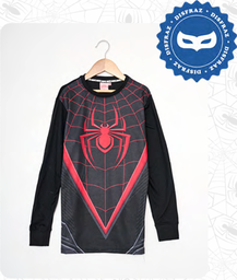 [DIS81027] LIQUIDACION ! - INV. PIJAMA DISFRAZ DE ALGODÓN Y MODAL &quot;SPIDERMAN&quot;
