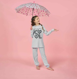 [LEN25954] LIQUIDACION ! - INV. PIJAMA NENA DE LANILLA &quot;COOL&quot;