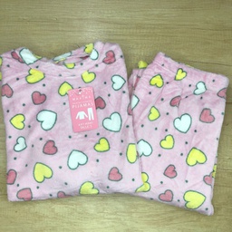 [MXM3001] DESCUENTO 10% LIQUIDACION DE TEMPORADA!  INV. PIJAMA DAMA ESTAMPADO POLAR SOFT