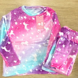 [MXM3101] DESCUENTO 10% LIQUIDACION DE TEMPORADA!  INV. PIJAMA NENA ESTAMPADO POLAR SOFT