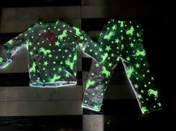 [MXM3002]  INV. PIJAMA DAMA POLAR SOFT LUMINOSO brilla en la oscuridad