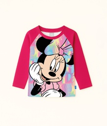 [DIS82686] VER. REMERA CON PROTECCION UV SUBLIMADA &quot;MINNIE&quot;