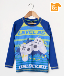 [POS55070] VER. REMERA CON PROTECCION UV ESTAMPADA NENE