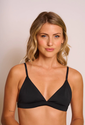 [KIE520] CORPIÑO TRIANGULITO DE MICROFIBRA SIN ARMAR