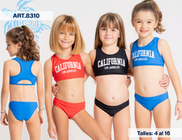 [VYO8310] VER. MALLA BIKINI NENA LISA &quot;CALIFORNIA&quot;