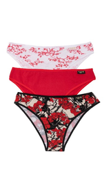 [FRA5008] PACK X3 VEDETINA DE ALGODÓN Y LYCRA ESTAMPADA