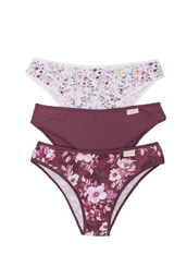 [FRA5012/E] PACK X3 VEDETINA ESPECIAL DE ALGODÓN Y LYCRA ESTAMPADA &quot;LIBERTY&quot;