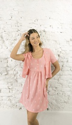 [LEN26842] VER. CAMISON MATERNAL  CON MAÑANITA