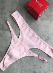 [KAU4009] PACK X 2 COLALES ALGODÓN ROSA LISA (1 CLASICOA Y 1 REGULABLE)