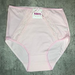 [KROS3996] ROSA ESPECIAL DE ALGODÓN Y LYCRA CON PUNTILLA