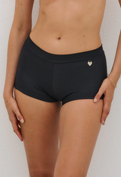 [KIE4020] VER. MALLA SHORT LISO CON CINTURA DOBLE