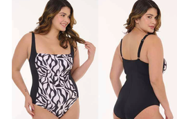 [KIE14835] VER. MALLA ENTERA UNIVERSAL COMBINADA ESTAMPA HOJAS