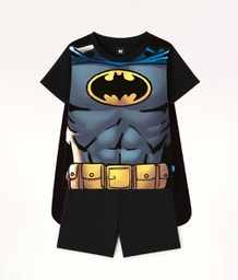 [DIS87026] VER. PIJAMA DISFRAZ &quot;BATMAN&quot; CON CAPA DESMONTABLE