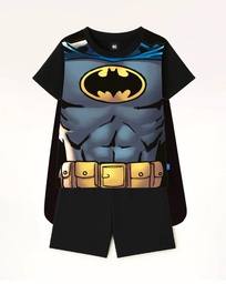[DIS87026] VER. PIJAMA DISFRAZ "BATMAN" CON CAPA DESMONTABLE