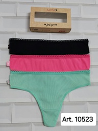 [SAY10523] PACK X3 CULOTELESS MICROFIBRA MORLEY