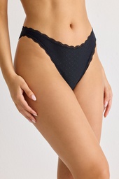 [BGX4322] PACK X2 VEDETINA DE MICROFIBRA LABRADA CON PUNTILLA