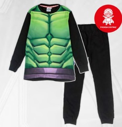 [DIS80883] DESCUENTO 10% LIQUIDACION DE TEMPORADA! INV. PIJAMA DISFRAZ DE ALGODÓN "HULK"