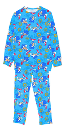 [DIS85529]  INV. PIJAMA GAMUZADO SUBLIMADO "SONIC"