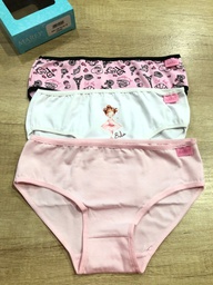 [MAR106] PACK X3 BOMBACHA NENA ESTAMPADA DE ALGODÓN Y LYCRA