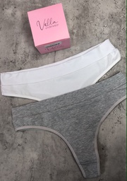 [VEL78] PACK X2 COLALES DE ALGODÓN CON CINTURA