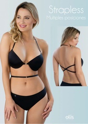 [ALIS666] CORPIÑO STRAPLESS ESPALDA DESCUBIERTA