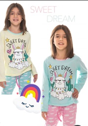 [WOL270] INV. PIJAMA INVIERNO DE JERSEY &quot;SWEET DREAM&quot;