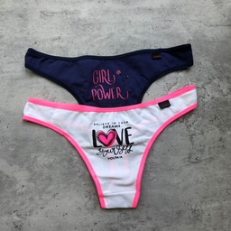 [VOL11050] OFERTON! - Pack x2 Colaless alg/lycra con estampa